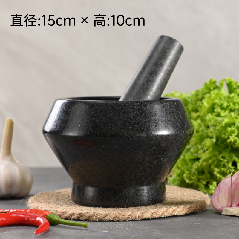 Blackstone Large Polished Hexagonal Garlic Press with Lid