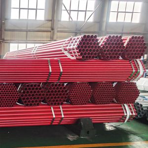 红色战斗钢管sch 10铁结构钢建筑