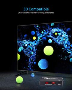 V2.0 3x1 para HDMI Switcher Divisores y convertidores de video de 3 puertos con HDR + ARC Compatible con 3D 4K 60Hz y 2.0b 3 para entrada HDMI 1 salida - Product Image 3