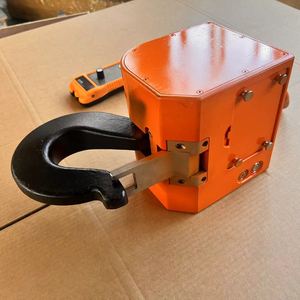 Crane hoist móc 5 tấn từ xa an toàn phát hành 5 t nâng móc tự động phát hành thiết bị móc nâng và xử lý - Product Image 4