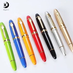 Jinhao 159 新款定制 logo 奢华书写工具大金属滚球笔礼品笔
