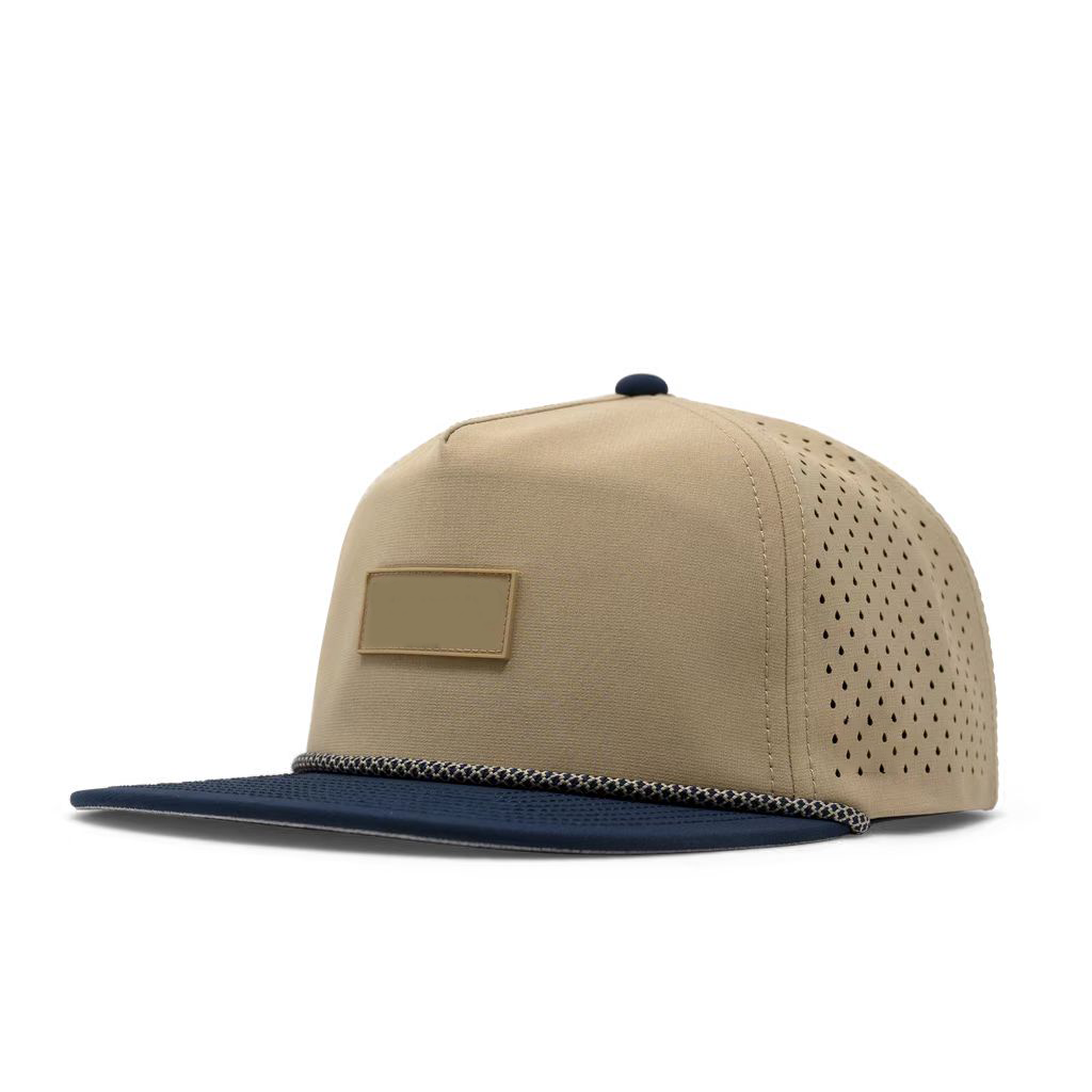 Khaki-dark blue