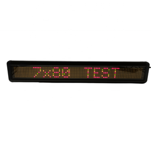 Jhering P7.62 RGB a colori con testo a LED Display 7x80 con scritta a scorrimento programmabile per Display segnaletica digitale per esterni - Product Image 5
