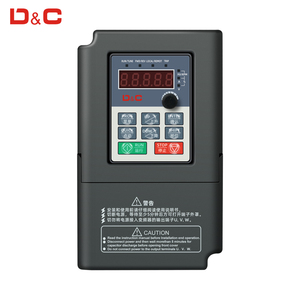 Alto rendimiento 0.75kw Vfd 220V Entrada 3 fases 380V Salida 4kw Convertidor de frecuencia para motor de CA 1.5kw 2.2kw Single