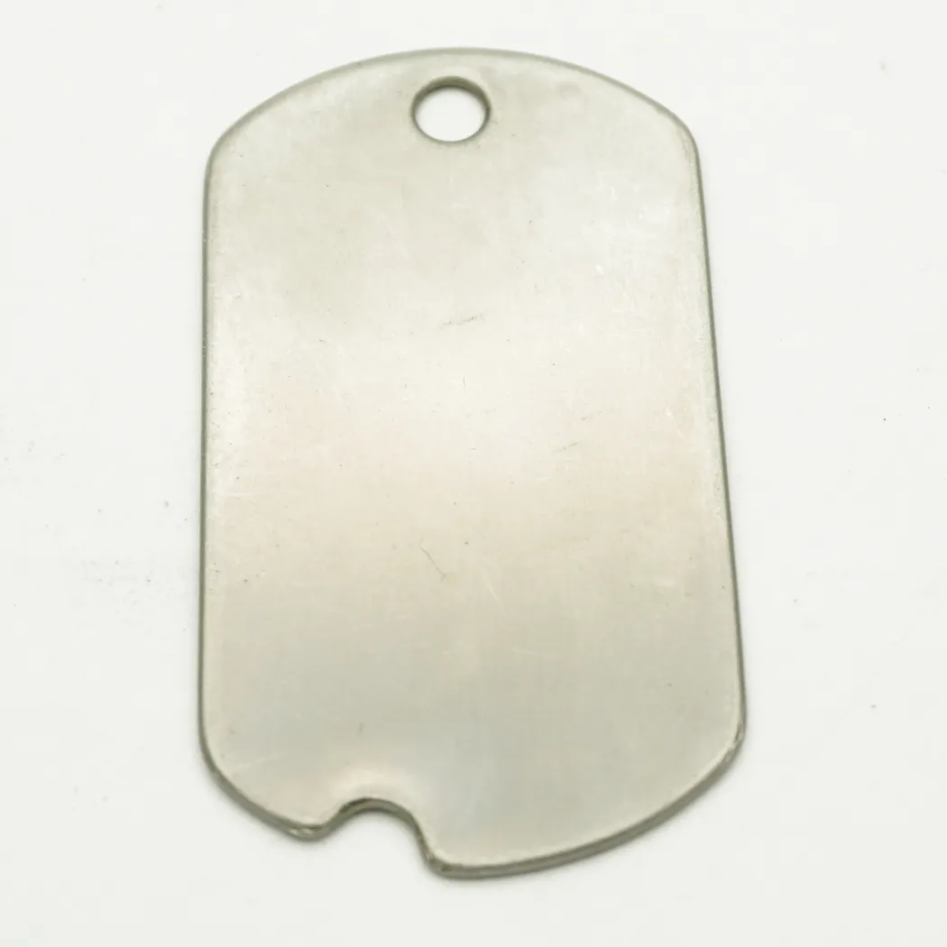 Factory wholesale high quality stainless steel dog tag customized irregular metal pet tag