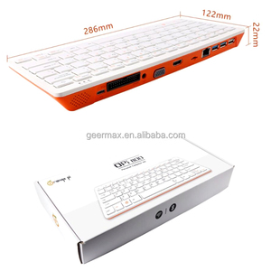 Orange Pi 800 Kit 4GB RAM Rockchip RK3399 64GB 128GB eMMC 4K HD 64-bit 1,8 GHz Mini PC WIFI Teclado de computadora personal portátil - Product Image 1