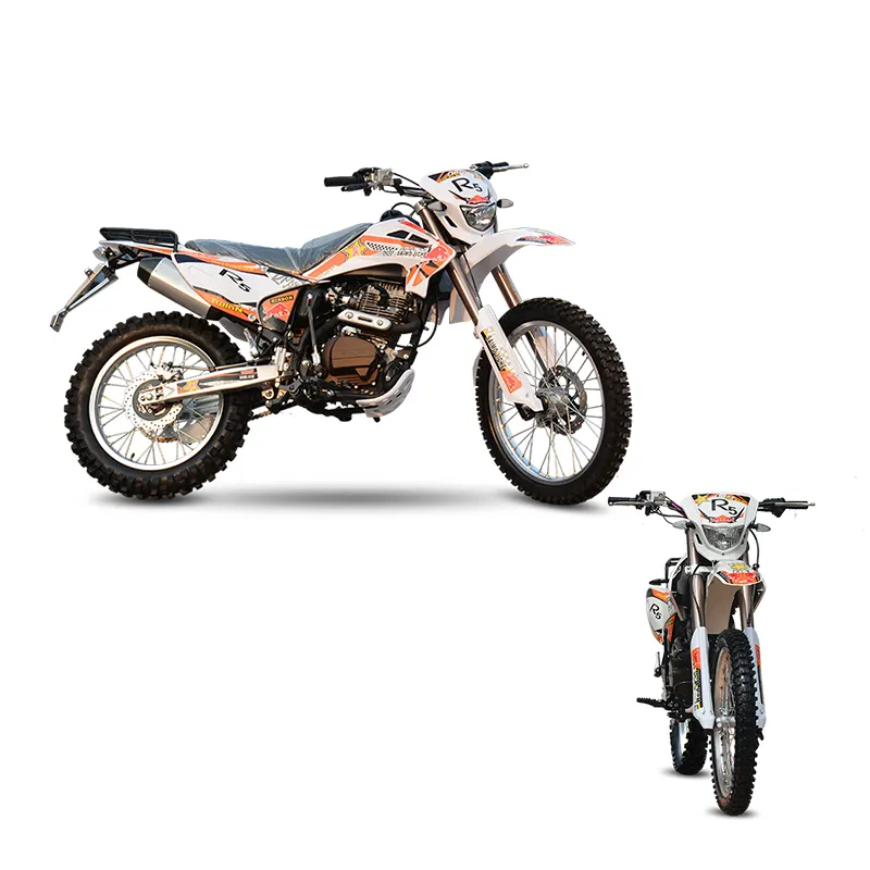 Vendita calda 150CC 250CC 4 tempi moto Dirt Bike su strada R5 benzina moto per la vendita al dettaglio