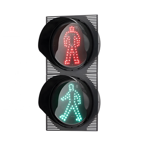 Người đi bộ qua loại thẻ giao thông điều khiển ánh sáng PC nhà ở 300mm temporizador cisual semaforo dẫn tín hiệu giao thông ánh sáng - Product Image 2