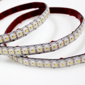 5V SK6812 144像素可单独寻址全梦彩色数字SK6812 RGBW发光二极管条 - Product Image 1