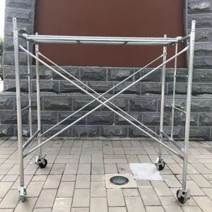 Andaimes Galvanizados para Construção H Andaimes Quadro para Tipo Acessórios Do Sistema De Andaimes De Escada