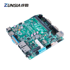 Fanless X86 Celeron J6412 Industrial <strong>Computer</strong> PC Mainboard <strong>DDR4</strong> 4G/WIFI/BT 2LAN Linux Nano ITX Motherboard for Soft Router - Product Image 1