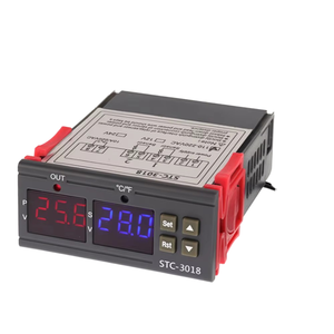 Controlador de temperatura del termostato con pantalla LED Digital, pantalla dual, termorregulador de calefacción/refrigeración, sonda de Sensor NTC - Product Image 2