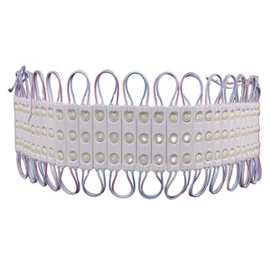 Işık reklam ve arka aydınlatma modülü için 12v led modülleri 3 lens 6012 ip65 su geçirmez 1.5W - Product Image 3