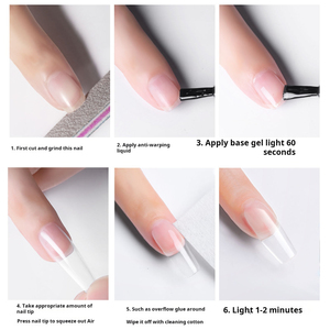 Missartificial 10mL katı tırnak jeli yapıştırma yapay tırnaklar takı süslemeleri manikür aksesuar malzemeleri - Product Image 4