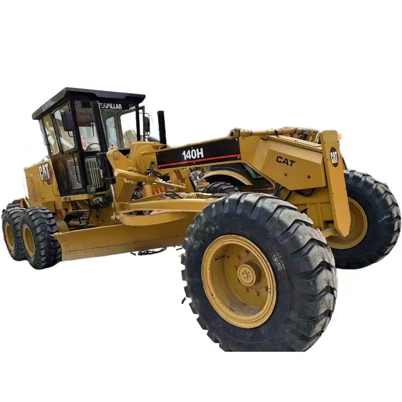 USA made Caterpillar 140K motor grader road construction tractor, Caterpillar motor grader 140H 140K140M on stock