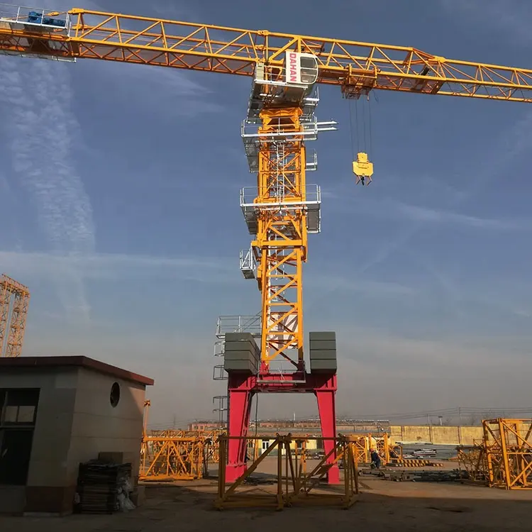 SINOMADA gru a torre Flat-top da 160 tonnellate per progetto di costruzione