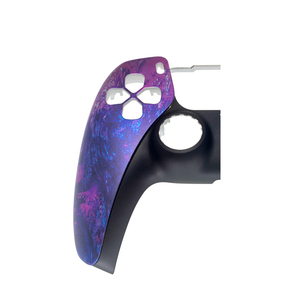 Benutzer definierte Controller-Shell-Tasten Touchpad-Abdeckung und durchsichtige dekorative Ersatz-Trimm schale für PS5 - Product Image 2