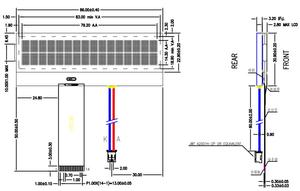 FSTN/Pantalla gráfica positiva 16*2 Módulo LCD - Product Image 4