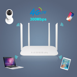 ST Best 4G Lte Wifi Router Mini Wifi Router con ranura Sim Vpn habilitado Cpe tipo 300Mbps Lan velocidad de datos para uso doméstico Data Firewall - Product Image 2