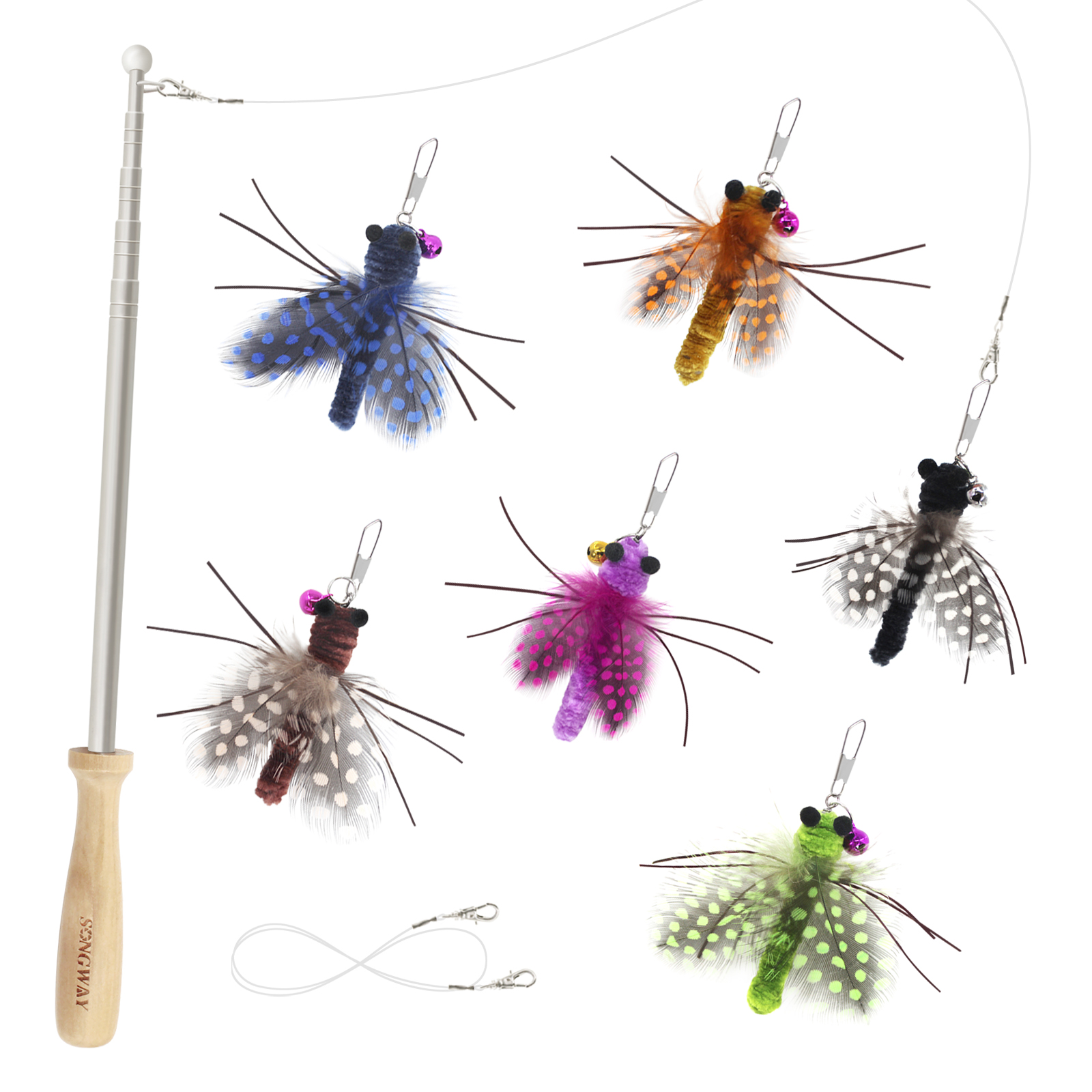 Ensemble d'insectes en fil 1