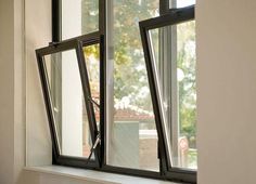 Ventana de giro de inclinación minimalista segura con bloqueo multipunto Ventanas de giro de inclinación Ventana de apertura hacia adentro Triple acristalamiento - Product Image 2