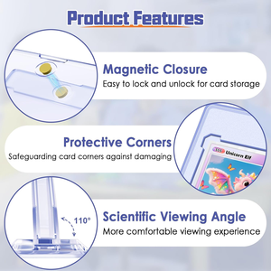 New <span class=keywords><strong>Acrylic</strong></span> bán cứng nhắc trong suốt một-một thẻ duy nhất bảo vệ tinh tế từ chủ thẻ với Rack hiển thị - Product Image 3