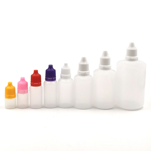 Frasco cuentagotas transparente de plástico vacío de 20ml, 30ml, 50ml, 100ml, 3ml, 5ml, 10ml, botella de gotas para los ojos con tapa antirrobo a prueba de niños - Product Image 3