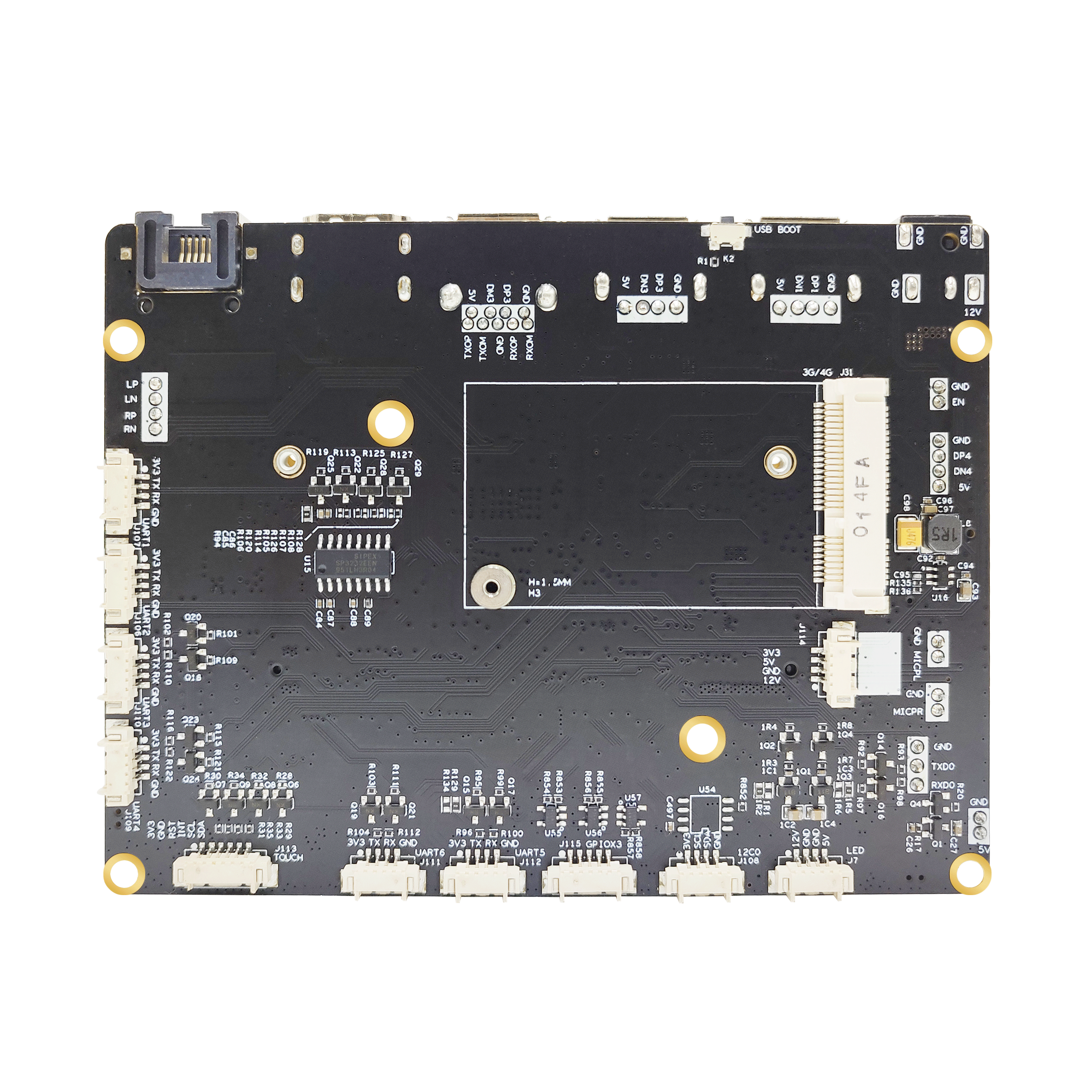 Rongpin Hi3519AV100 Huawei Hisilicon dual core A53 open source board evaluation board Linux Busybox DR4-3519A