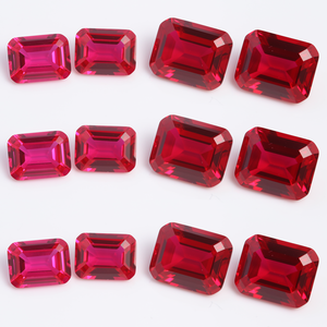 อัญมณีสีแดงเกรด5A ทับทิม1กะรัต2กะรัต3กะรัต10กะรัตทับทิม AGL ได้รับการรับรองในห้องปฏิบัติการ - Product Image 4