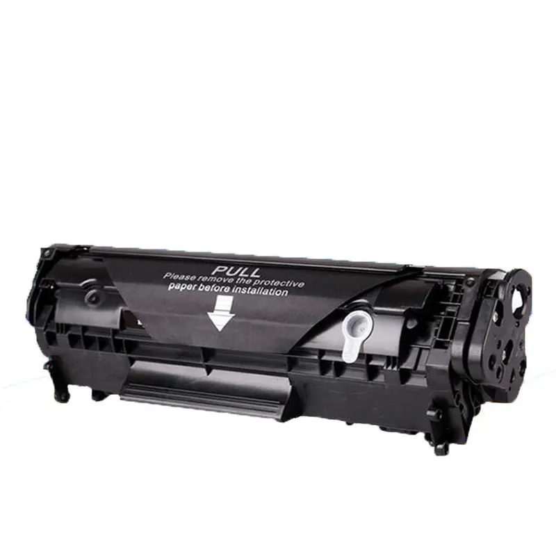Phaser-recambio de impresora jet láser negra, cartucho de tóner compatible con hp 12a cf217a, con chip, directo de fábrica
