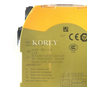 Módulo de expansión de entrada/salida de memoria de salida de posición de terminal remoto, relé de seguridad, PLC, PNOZ S5 C, 24VDC, 2n/O, 2n/O, T 751105, - Product Image 5