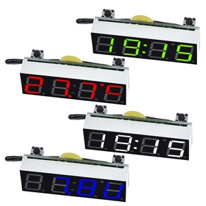 TZT 3 In 1 LED RX8025T orologio digitale modulo di tensione di temperatura fai da te tempo/termometro/voltmetro DC 5-30V per Arduino