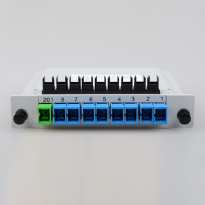 1x8 Way SC UPC Plug-in Type Cassette Tape Type <strong>Splitter</strong> <strong>1</strong>:<strong>8</strong> Optic PLC <strong>Splitter</strong> G657A1 Singlemode Fiber Optic spliter - Product Image 4