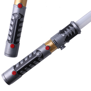 2 Pcs /set Lightsaber <strong>Toys</strong> for Children Saber Luminous Jedi Sabre Laser Sword Light up Led Flashing Lightstick Glow in the Dark