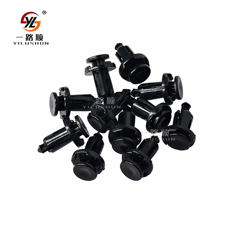 B08 500Pcs/Bag Auto parts manufacturers auto snap fasteners china auto clips plastic fastener push type
