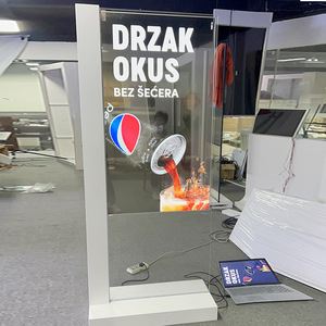 Transparent Oled Capacitive Touch Screen <strong>With</strong> Rechargeable Battery Movable Digital Signage Vertical Ultra Thin <strong>Display</strong> - Product Image 1