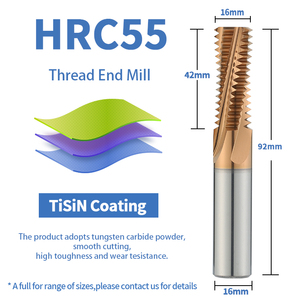 ECL ดอกกัดสำหรับงานกัดคาร์ไบด์กัด M20คาร์ไบด์ M8 M6 M2 M1 4ดอกกัด M10M12 - Product Image 6