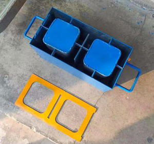 热销制造机a砌块模具砌块制作手动混凝土砌块的模具形状 - Product Image 5