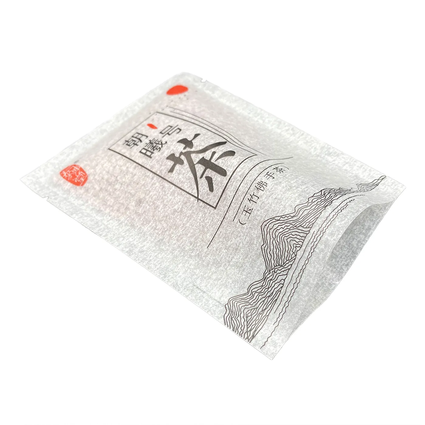 OEM 사용자 정의 인쇄 작은 차 향 주머니 적층 티슈 종이 패킷 샘플 포장 가방