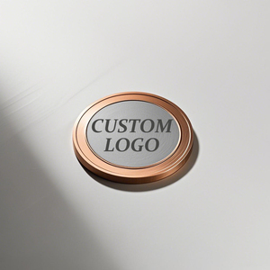 WD Custom Brass Two-<strong>Tone</strong> Blank <strong>Coin</strong> Personalized 40mm Commemorative <strong>Coins</strong> for Printing and Custom Engraving - Product Image 4