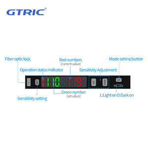 GTRIC digital optical switching <strong>sensor</strong> voltage 12-24V <strong>analog</strong> 0-5V <strong>output</strong> optical fiber <strong>sensors</strong> - Product Image 4