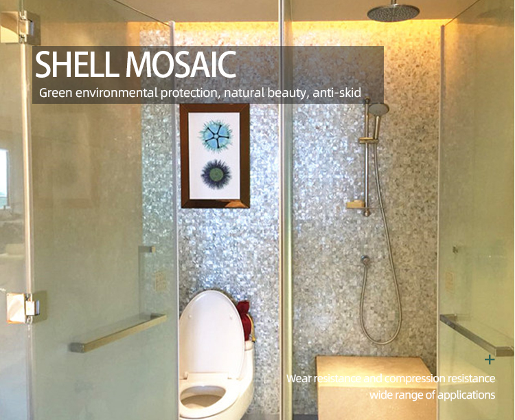 living room natural mother of pearl shell mosaic decorative tiles sheet size 305*305mm shell mosaic