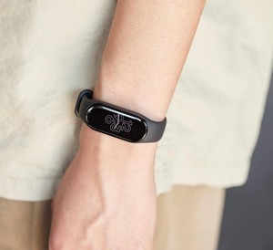 Popüler tasarım NFC akıllı bilezik M7 renkli silikon kayış bilezik kalp hızı spor bileklik Reloj 7 kordon akıllı saat
