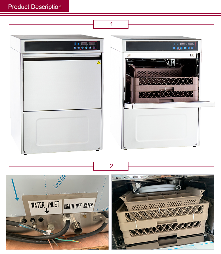 Commercial Catering Equipment Countertop Dishwasher Industrial Commercial Hotel Catering Dishwasher