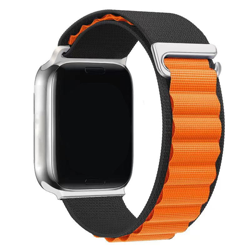 black and orange
