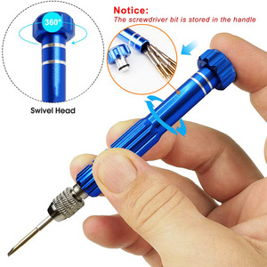 5-in-1 alüminyum alaşımlı tornavida 5-in-1 tornavida tornavida cep telefonu sökme onarım araçları Combo Set - Product Image 3