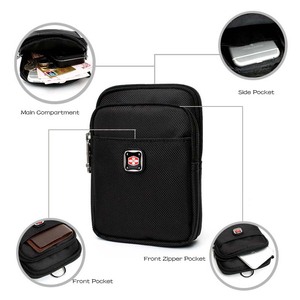 <span class=keywords><strong>Swiss</strong></span> quân đội dao Crossbody Fanny gói, lớn màu đen <span class=keywords><strong>Swiss</strong></span> quân đội dao Crossbody Eo Túi thể thao ngoài trời Eo Túi - Product Image 6