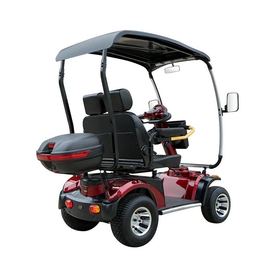 Scooter de moteur électrique de chariots de golf de mobilité de personnes âgées légères antidérapantes et durables pour les handicapés
