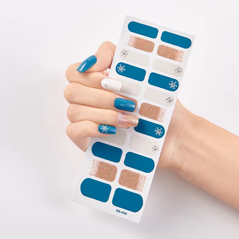 Adesivo 3d para unhas, adesivo para esmalte de unha