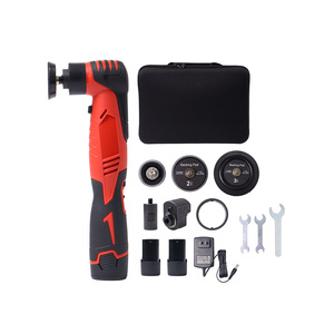 เครื่องขัดสีรถยนต์ไร้สายแบบไร้แปรงถ่าน 12V ระบบ Dual Action ขนาดวงโคจร 8.5 มม. พร้อมแผ่นรองขนาด 75 มม./50 มม./30 มม. สำหรับขัดเงาและดูแลรักษารถยนต์ - Product Image 1